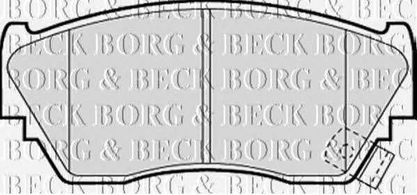 Borg & beck BBP1197 Scheibenbremsbeläge, Set BBP1197: Kaufen Sie zu einem guten Preis in Polen bei 2407.PL!