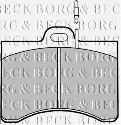 Borg & beck BBP1201 Гальмівні колодки, комплект BBP1201: Приваблива ціна - Купити у Польщі на 2407.PL!