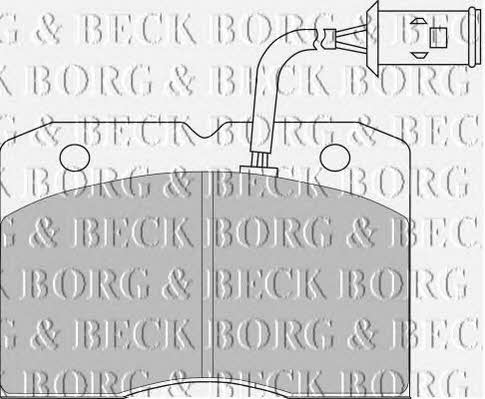 Borg & beck BBP1202 Klocki hamulcowe, zestaw BBP1202: Dobra cena w Polsce na 2407.PL - Kup Teraz!