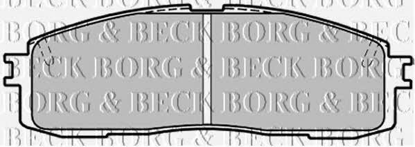 Borg & beck BBP1203 Гальмівні колодки, комплект BBP1203: Приваблива ціна - Купити у Польщі на 2407.PL!