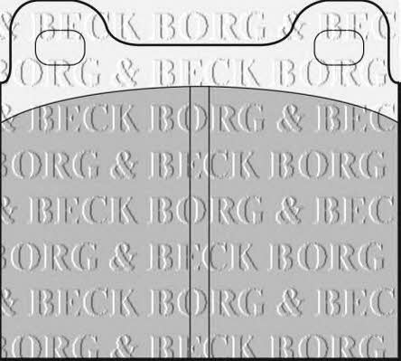 Borg & beck BBP1210 Brake Pad Set, disc brake BBP1210: Buy near me in Poland at 2407.PL - Good price!