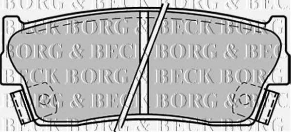 Borg & beck BBP1228 Гальмівні колодки, комплект BBP1228: Приваблива ціна - Купити у Польщі на 2407.PL!