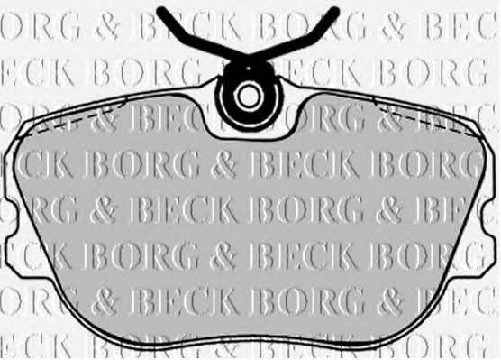 Borg & beck BBP1238 Klocki hamulcowe, zestaw BBP1238: Dobra cena w Polsce na 2407.PL - Kup Teraz!