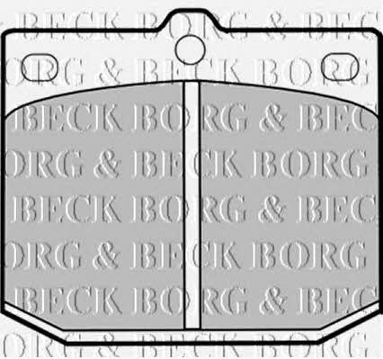 Borg & beck BBP1239 Brake Pad Set, disc brake BBP1239: Buy near me in Poland at 2407.PL - Good price!