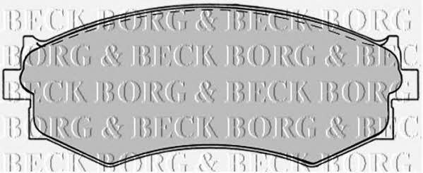 Borg & beck BBP1240 Klocki hamulcowe, zestaw BBP1240: Dobra cena w Polsce na 2407.PL - Kup Teraz!