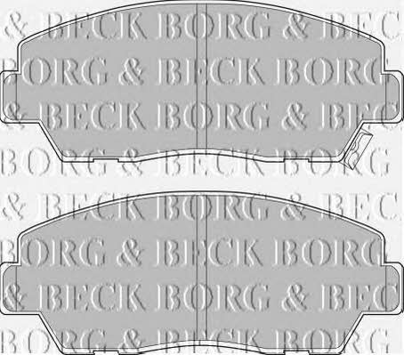 Borg & beck BBP1248 Klocki hamulcowe, zestaw BBP1248: Dobra cena w Polsce na 2407.PL - Kup Teraz!