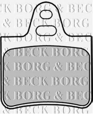 Borg & beck BBP1257 Brake Pad Set, disc brake BBP1257: Buy near me at 2407.PL in Poland at an Affordable price!