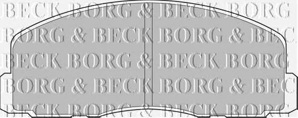 Borg & beck BBP1262 Тормозные колодки дисковые, комплект BBP1262: Купить в Польше - Отличная цена на 2407.PL!