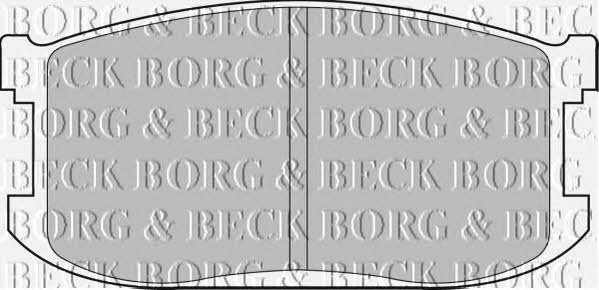 Borg & beck BBP1265 Brake Pad Set, disc brake BBP1265: Buy near me in Poland at 2407.PL - Good price!