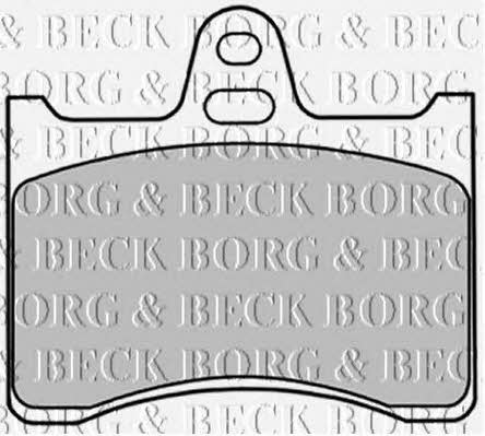 Borg & beck BBP1277 Гальмівні колодки, комплект BBP1277: Приваблива ціна - Купити у Польщі на 2407.PL!
