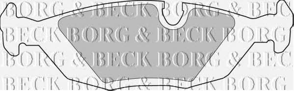 Borg & beck BBP1284 Klocki hamulcowe, zestaw BBP1284: Dobra cena w Polsce na 2407.PL - Kup Teraz!