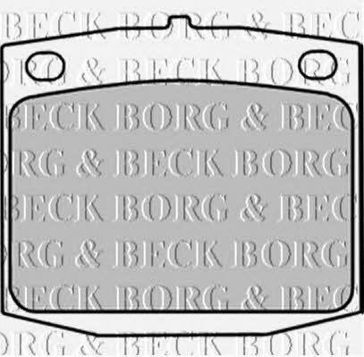 Borg & beck BBP1288 Brake Pad Set, disc brake BBP1288: Buy near me in Poland at 2407.PL - Good price!