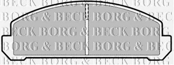 Borg & beck BBP1289 Scheibenbremsbeläge, Set BBP1289: Kaufen Sie zu einem guten Preis in Polen bei 2407.PL!