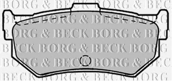 Borg & beck BBP1297 Гальмівні колодки, комплект BBP1297: Приваблива ціна - Купити у Польщі на 2407.PL!