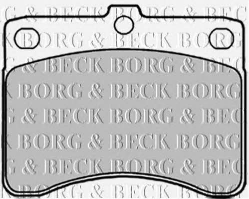 Borg & beck BBP1303 Гальмівні колодки, комплект BBP1303: Приваблива ціна - Купити у Польщі на 2407.PL!