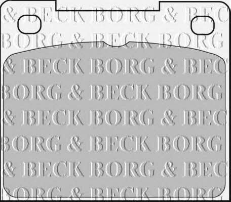 Borg & beck BBP1307 Brake Pad Set, disc brake BBP1307: Buy near me in Poland at 2407.PL - Good price!