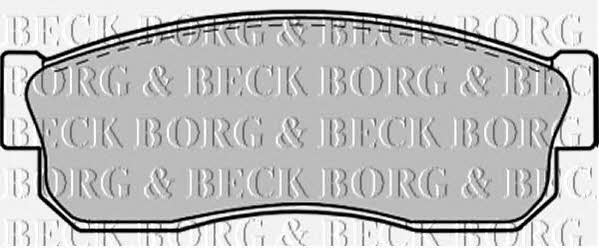 Borg & beck BBP1312 Scheibenbremsbeläge, Set BBP1312: Kaufen Sie zu einem guten Preis in Polen bei 2407.PL!