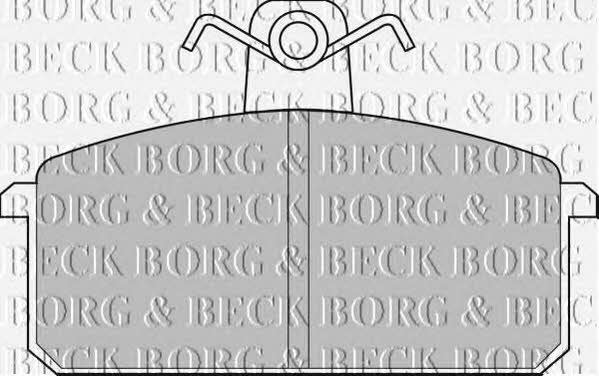Borg & beck BBP1348 Klocki hamulcowe, zestaw BBP1348: Dobra cena w Polsce na 2407.PL - Kup Teraz!