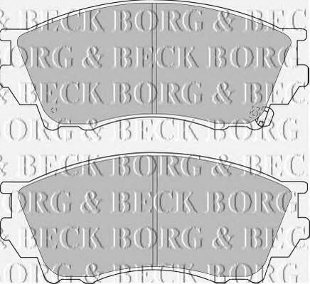 Borg & beck BBP1356 Тормозные колодки дисковые, комплект BBP1356: Отличная цена - Купить в Польше на 2407.PL!