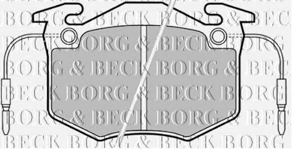 Borg & beck BBP1370 Klocki hamulcowe, zestaw BBP1370: Dobra cena w Polsce na 2407.PL - Kup Teraz!