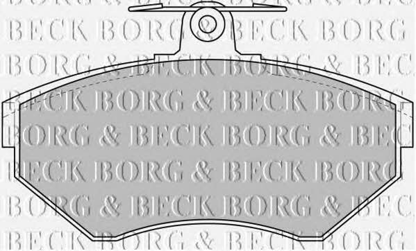 Borg & beck BBP1620 Гальмівні колодки, комплект BBP1620: Приваблива ціна - Купити у Польщі на 2407.PL!
