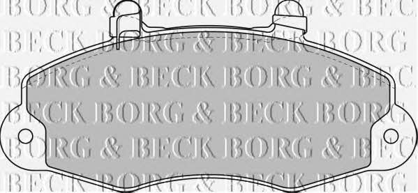 Borg & beck BBP1624 Klocki hamulcowe, zestaw BBP1624: Dobra cena w Polsce na 2407.PL - Kup Teraz!