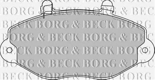 Borg & beck BBP1625 Klocki hamulcowe, zestaw BBP1625: Dobra cena w Polsce na 2407.PL - Kup Teraz!