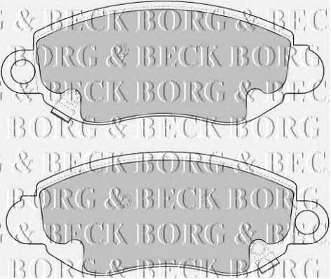 Borg & beck BBP1626 Гальмівні колодки, комплект BBP1626: Приваблива ціна - Купити у Польщі на 2407.PL!