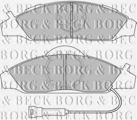 Borg & beck BBP1633 Klocki hamulcowe, zestaw BBP1633: Dobra cena w Polsce na 2407.PL - Kup Teraz!