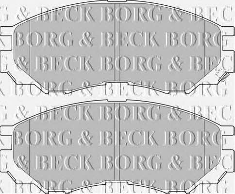 Borg & beck BBP1637 Scheibenbremsbeläge, Set BBP1637: Kaufen Sie zu einem guten Preis in Polen bei 2407.PL!