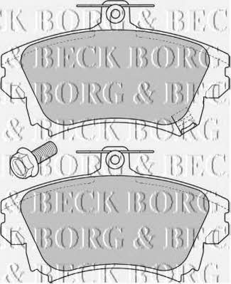 Borg & beck BBP1639 Scheibenbremsbeläge, Set BBP1639: Kaufen Sie zu einem guten Preis in Polen bei 2407.PL!