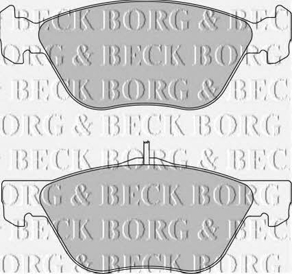 Borg & beck BBP1654 Klocki hamulcowe, zestaw BBP1654: Dobra cena w Polsce na 2407.PL - Kup Teraz!
