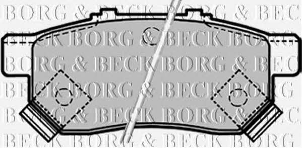 Borg & beck BBP1657 Scheibenbremsbeläge, Set BBP1657: Kaufen Sie zu einem guten Preis in Polen bei 2407.PL!