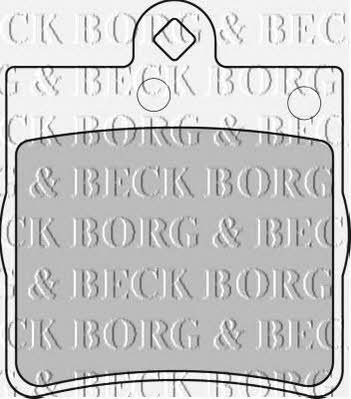 Borg & beck BBP1669 Brake Pad Set, disc brake BBP1669: Buy near me in Poland at 2407.PL - Good price!