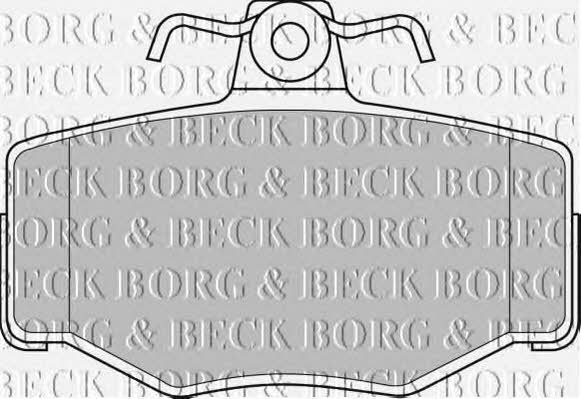 Borg & beck BBP1673 Гальмівні колодки, комплект BBP1673: Приваблива ціна - Купити у Польщі на 2407.PL!