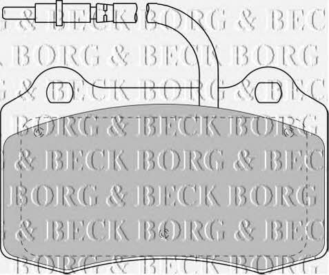Borg & beck BBP1674 Brake Pad Set, disc brake BBP1674: Buy near me in Poland at 2407.PL - Good price!