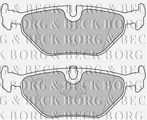 Borg & beck BBP1677 Brake Pad Set, disc brake BBP1677: Buy near me in Poland at 2407.PL - Good price!