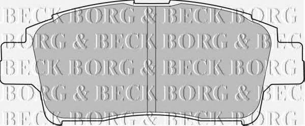 Borg & beck BBP1681 Brake Pad Set, disc brake BBP1681: Buy near me in Poland at 2407.PL - Good price!