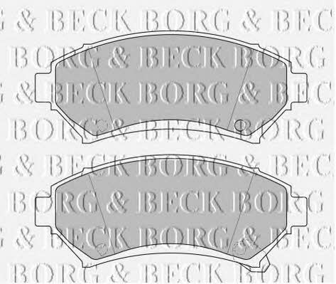 Borg & beck BBP1686 Гальмівні колодки, комплект BBP1686: Приваблива ціна - Купити у Польщі на 2407.PL!