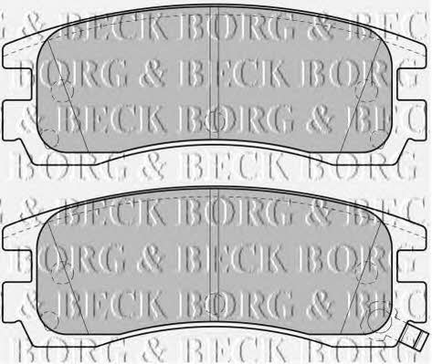 Borg & beck BBP1689 Тормозные колодки дисковые, комплект BBP1689: Купить в Польше - Отличная цена на 2407.PL!