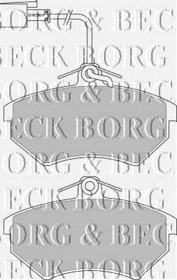 Borg & beck BBP1690 Klocki hamulcowe, zestaw BBP1690: Dobra cena w Polsce na 2407.PL - Kup Teraz!