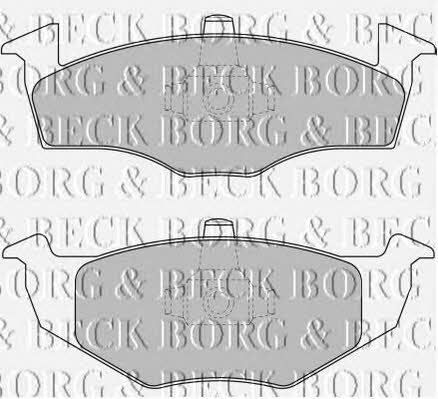 Borg & beck BBP1691 Klocki hamulcowe, zestaw BBP1691: Dobra cena w Polsce na 2407.PL - Kup Teraz!