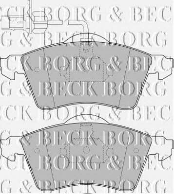 Borg & beck BBP1692 Klocki hamulcowe, zestaw BBP1692: Dobra cena w Polsce na 2407.PL - Kup Teraz!