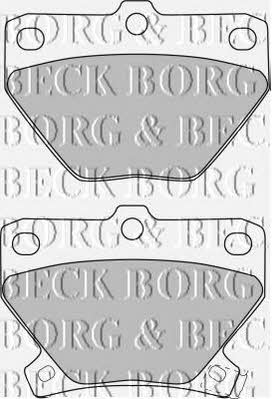 Borg & beck BBP1712 Klocki hamulcowe, zestaw BBP1712: Dobra cena w Polsce na 2407.PL - Kup Teraz!