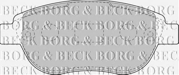 Borg & beck BBP1715 Brake Pad Set, disc brake BBP1715: Buy near me in Poland at 2407.PL - Good price!