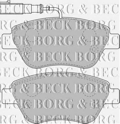 Borg & beck BBP1716 Brake Pad Set, disc brake BBP1716: Buy near me in Poland at 2407.PL - Good price!