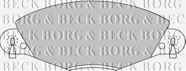 Borg & beck BBP1723 Klocki hamulcowe, zestaw BBP1723: Dobra cena w Polsce na 2407.PL - Kup Teraz!