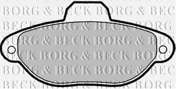 Borg & beck BBP1738 Klocki hamulcowe, zestaw BBP1738: Dobra cena w Polsce na 2407.PL - Kup Teraz!
