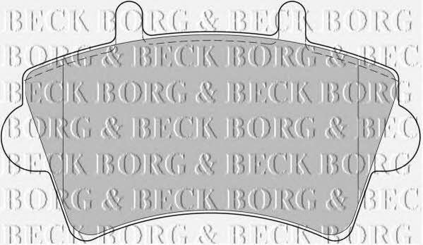 Borg & beck BBP1746 Klocki hamulcowe, zestaw BBP1746: Dobra cena w Polsce na 2407.PL - Kup Teraz!