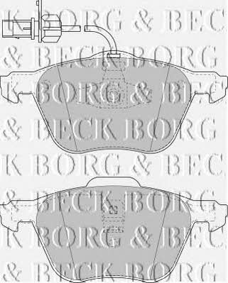 Borg & beck BBP1747 Klocki hamulcowe, zestaw BBP1747: Dobra cena w Polsce na 2407.PL - Kup Teraz!